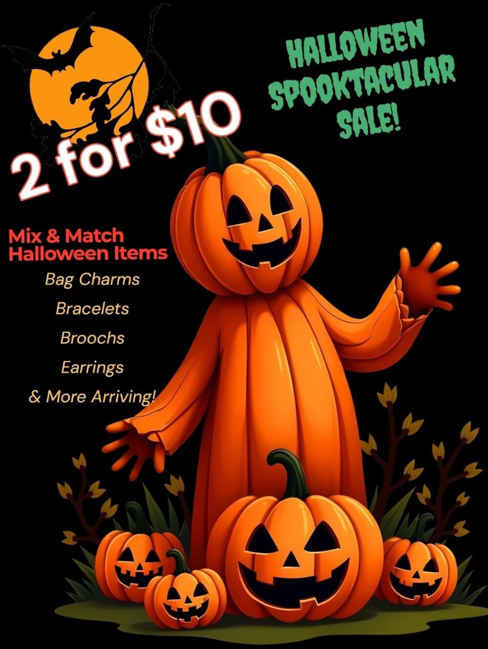 🎃HALLOWEEN SPOOKTACULAR SALE! 🎃 2 FOR $10